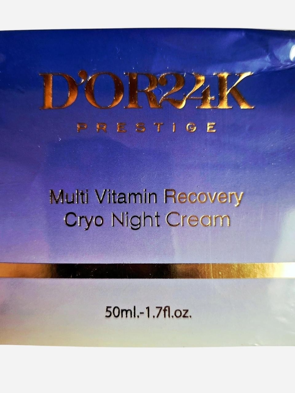 NEW Multi Vitamin Recovery Cryo Night Cream by D'OR24K